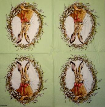 999.186 Hasen: natürliche - 3-lagig - Peter Rabbit 2005
